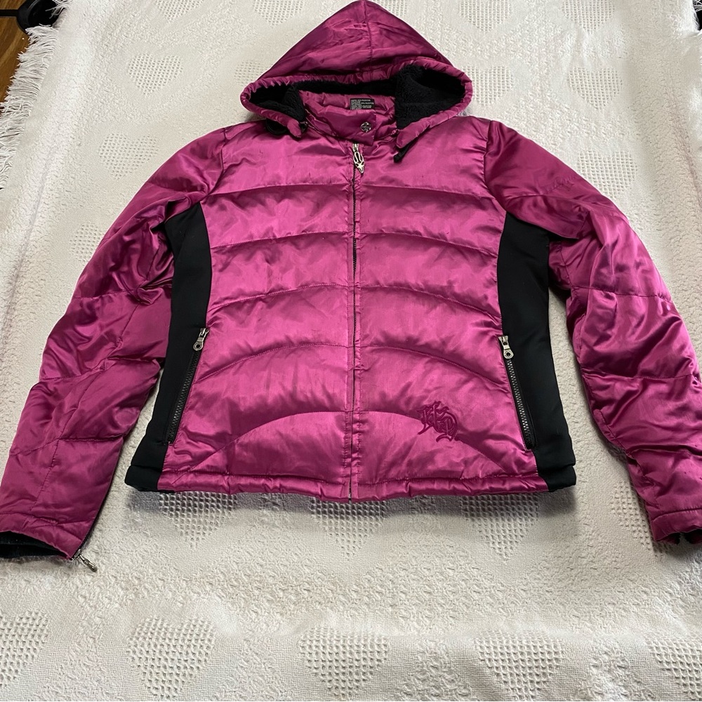 Harley Davidson Sherpa Lined Winter Coat (M)